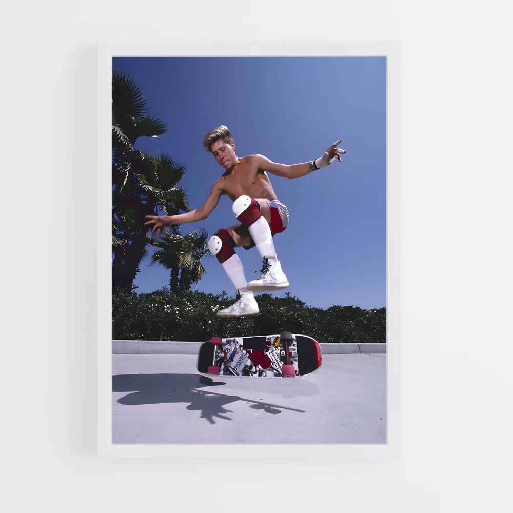 Poster Rodney mullen – affiche Skateboard (vue 3)